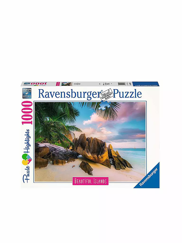 RAVENSBURGER | Puzzle - Seychellen 1000 Teile | keine Farbe