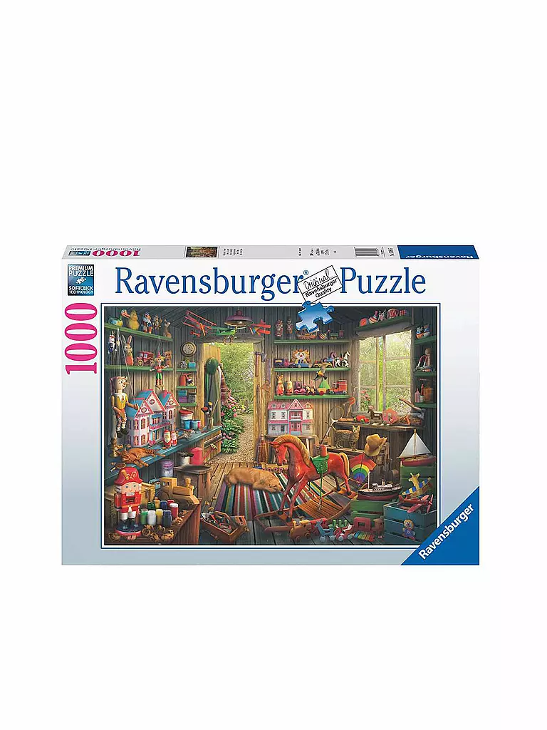 RAVENSBURGER | Puzzle - Spielzeug von damals 1000 Teile | keine Farbe