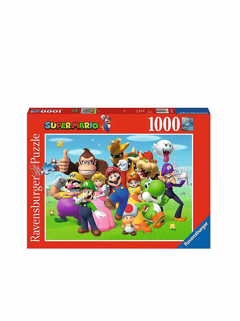 RAVENSBURGER | Puzzle - Super Mario - 1000 Teile | keine Farbe