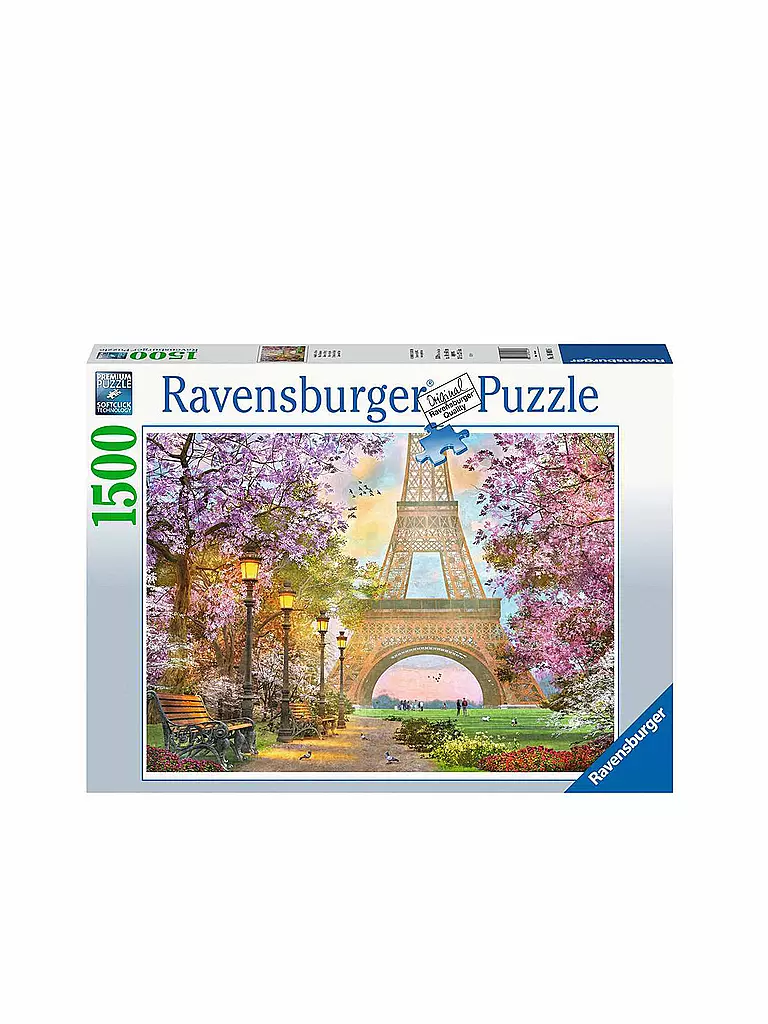 RAVENSBURGER | Puzzle - Verliebt in Paris - 1500 Teile | keine Farbe