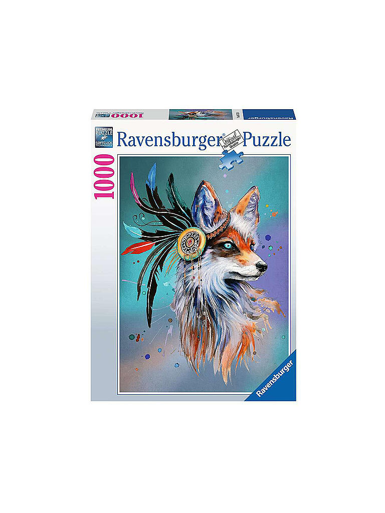 RAVENSBURGER | Puzzle 16725 - Boho Fuchs - 1000 Teile | keine Farbe