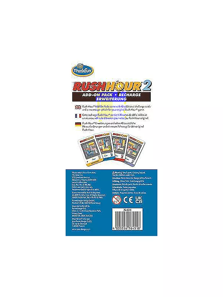 RAVENSBURGER | Rush Hour 2 - Erweiterung | keine Farbe
