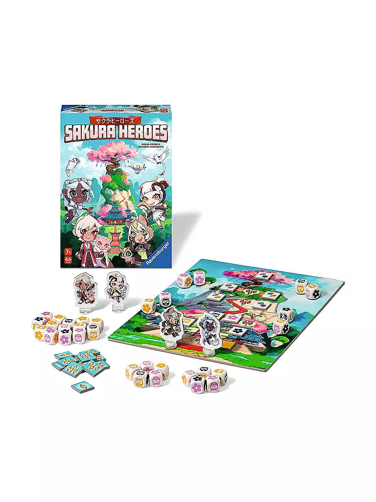 RAVENSBURGER | Sakura Heroes - Würfelspiel | keine Farbe