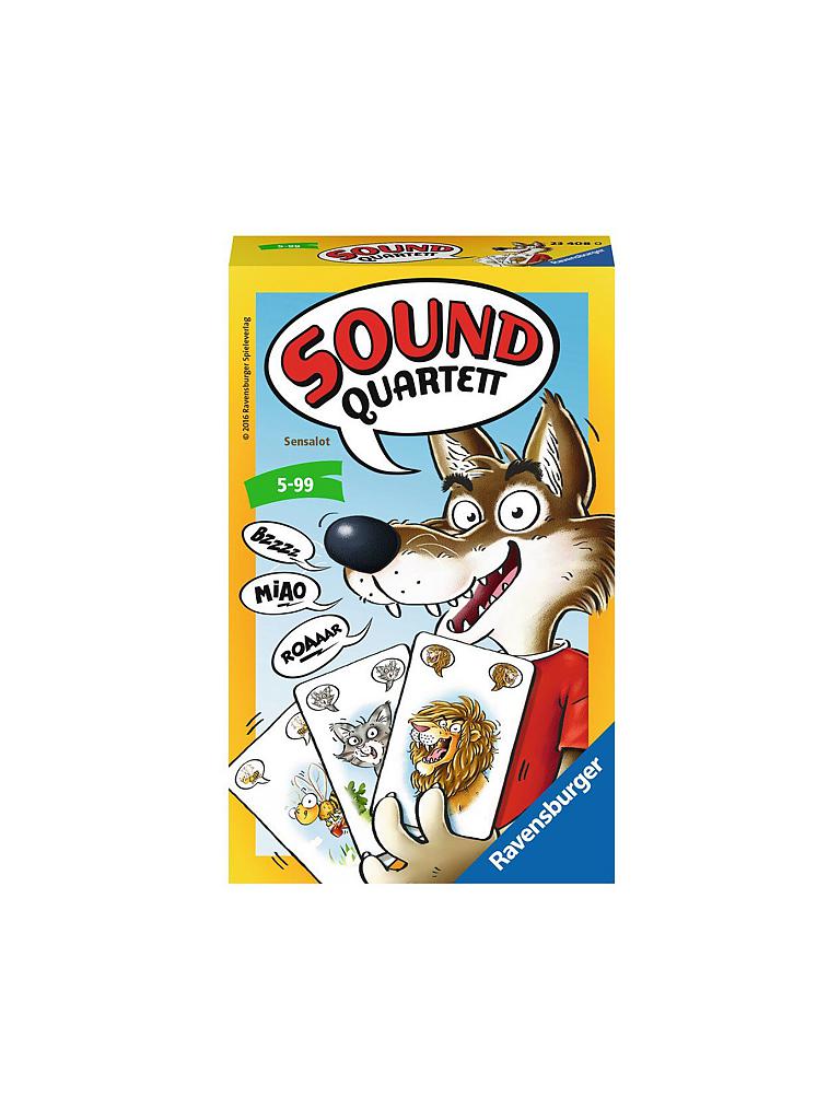 RAVENSBURGER | Sound Quartett Mitbringspiel  | keine Farbe
