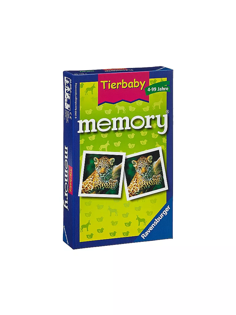 RAVENSBURGER | Tierbaby Memory - Mitbringspiel  | keine Farbe