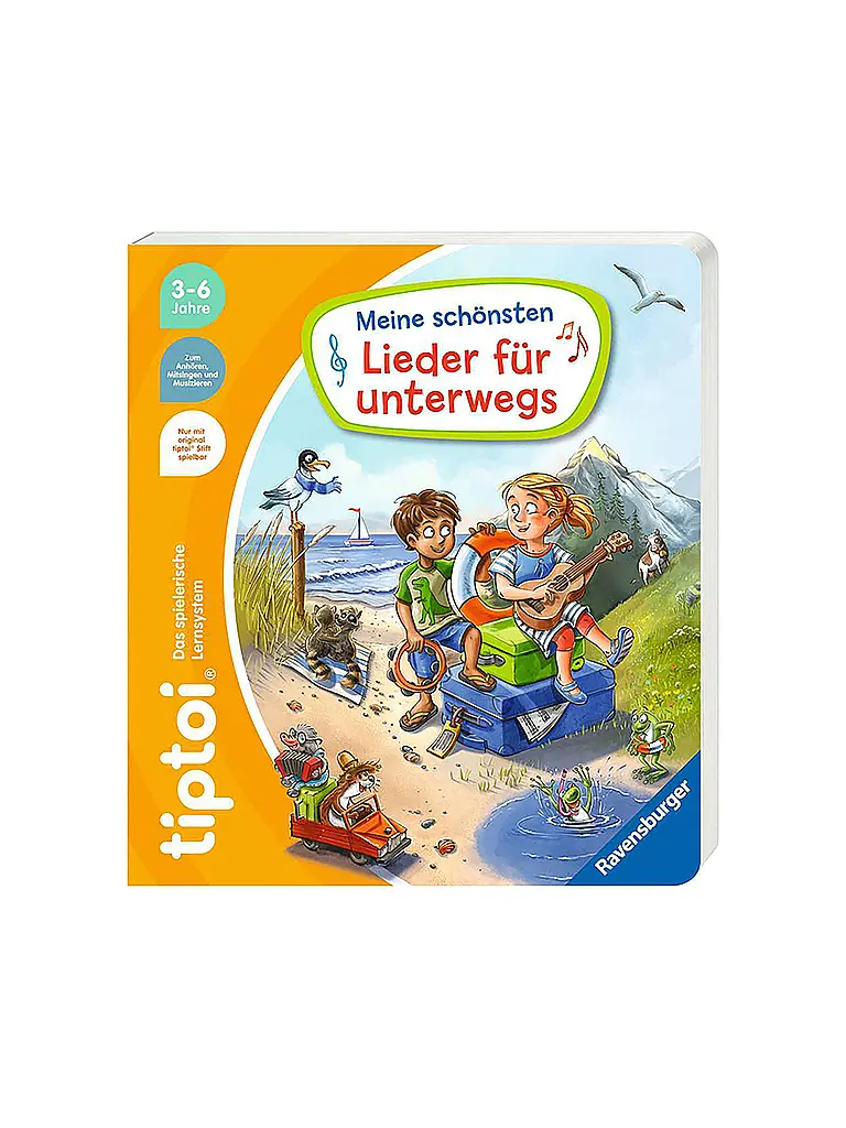 RAVENSBURGER | TIPTOI Liederbücher - Meine schönsten Lieder für unterwegs | bunt