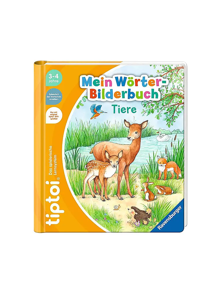 RAVENSBURGER | TIPTOI Mein Wörter-Bilderbuch - Tiere | bunt