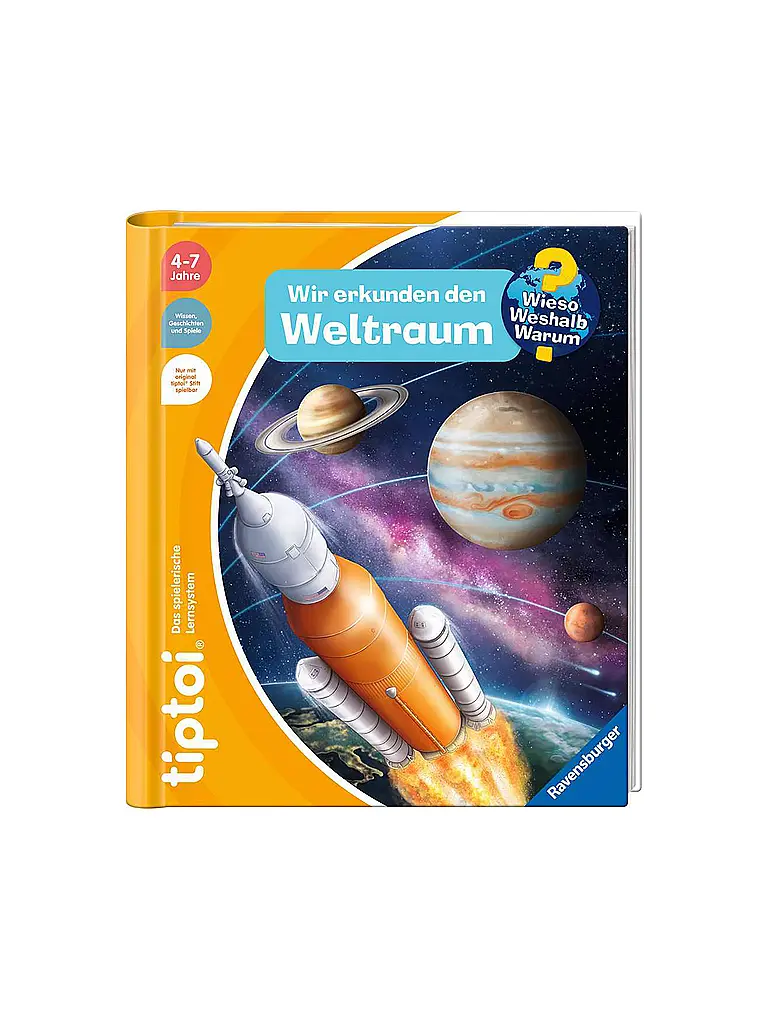 RAVENSBURGER | TIPTOI Wieso Weshalb Warum - Wir erkunden den Weltraum | bunt