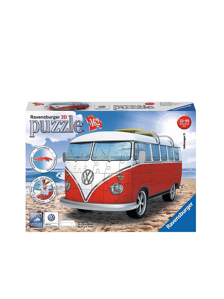 Ravensburger 125166 3D Puzzle VW Bulli T1 162 Teile 