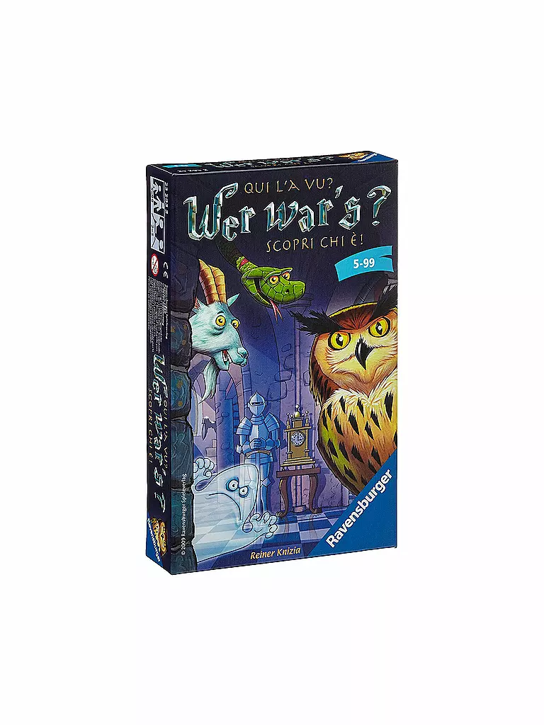 RAVENSBURGER | Wer wars - Mitbringspiel  | keine Farbe