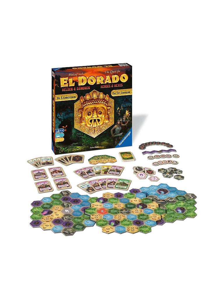 RAVENSBURGER Wettlauf nach El Dorado Helden und Dämonen keine Farbe