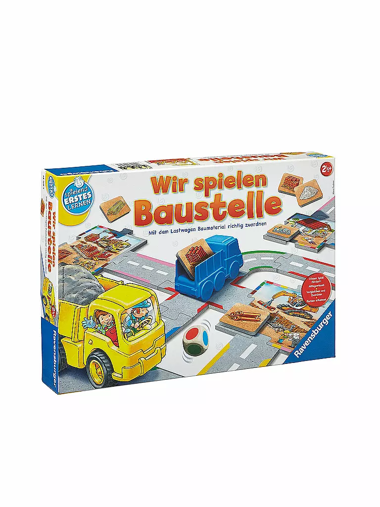 RAVENSBURGER | Wir spielen Baustelle  | keine Farbe