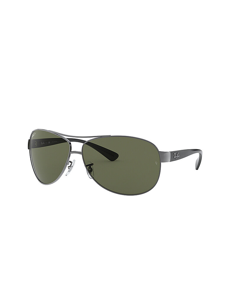Ray - Ban Herren Ray - Ban RB3386 RB3386 004/9A Sonnenbrillen Metall Grau G15 Pilot Polarisiert
