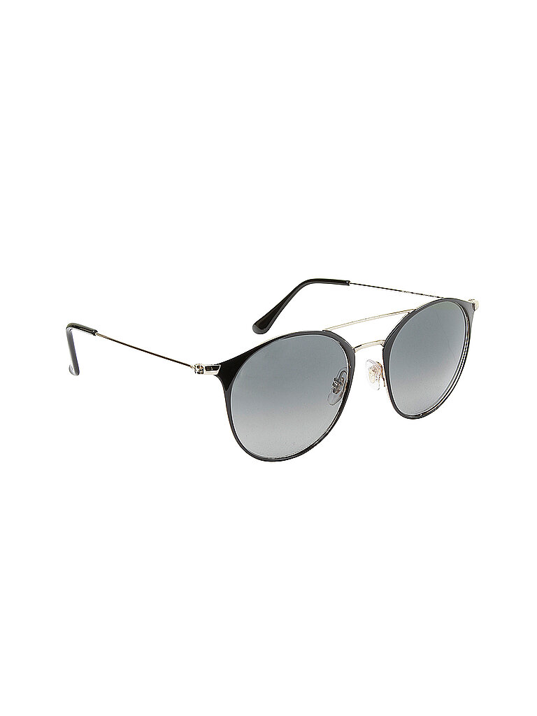 Ray - Ban Unisex Ray - Ban RB3546  187/71 Sonnenbrillen Metall Schwarz Grau Pantos Normal Schattiert