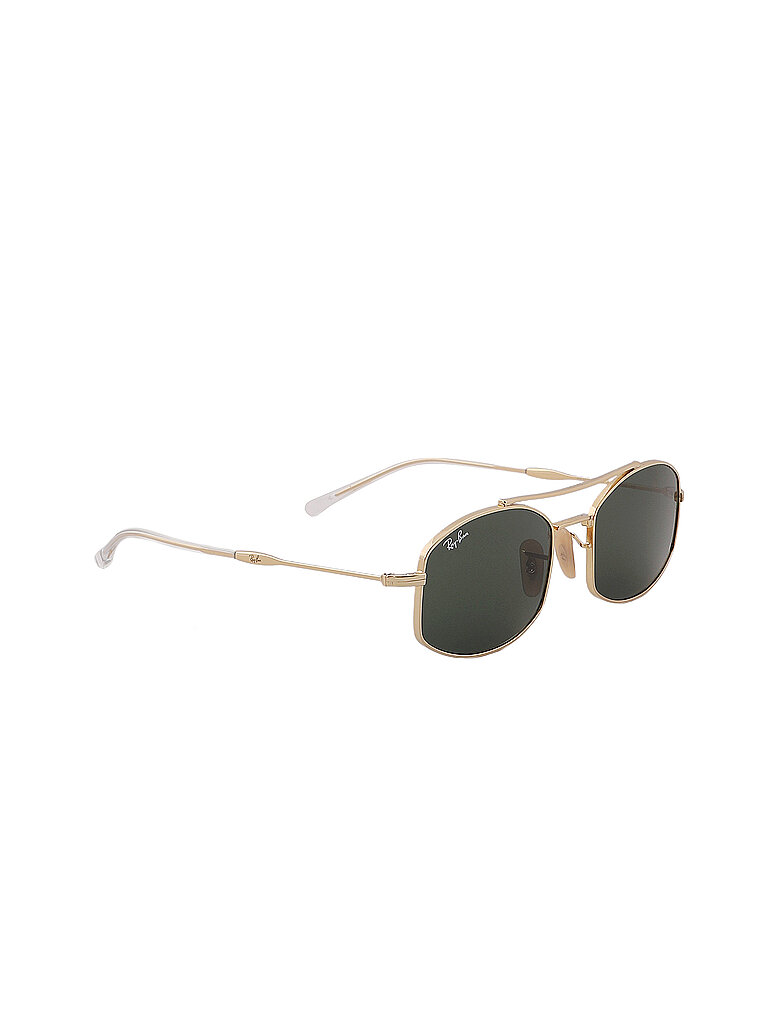Ray - Ban Unisex Ray - Ban RB3719 001/31 Sonnenbrillen Metall Gold G15 Rund Normal