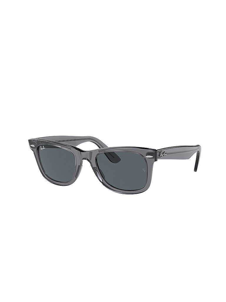 Ray - Ban Unisex Ray - Ban RB2140 WAYFARER 6773R5 Sonnenbrillen Acetat Grau Blau Quadratisch Normal