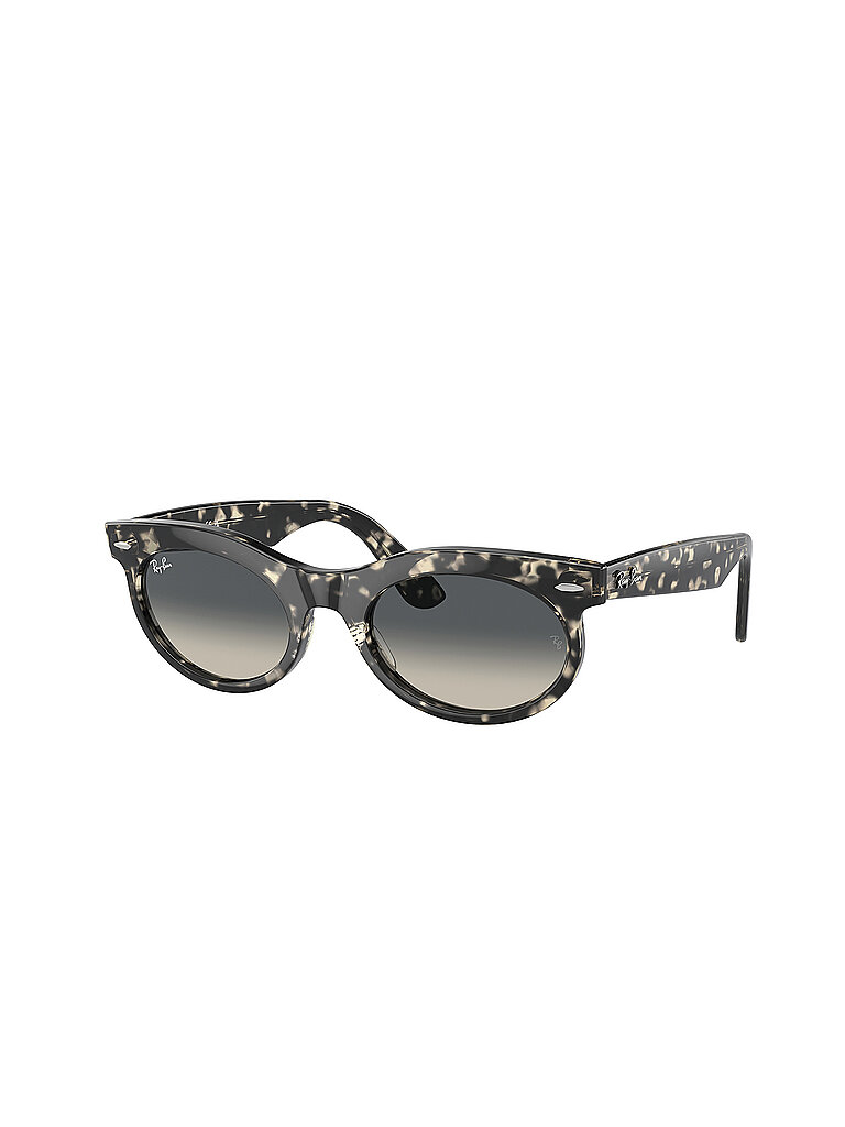 Ray - Ban Unisex Ray - Ban RB2242 WAYFARER OVAL 133371 Sonnenbrillen Acetat Schildkröte Grau Rund Normal Schattiert
