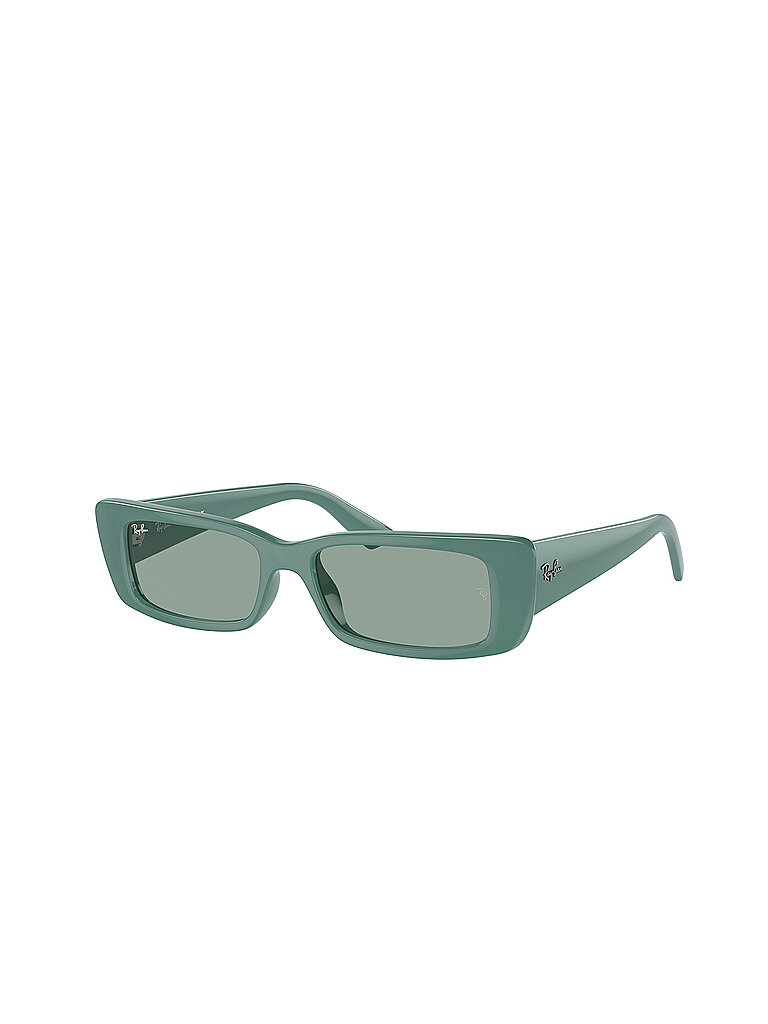 Ray - Ban Unisex Ray - Ban RB4425 TERU 676282 Sonnenbrillen Injiziert Grün Grün Quadratisch Normal