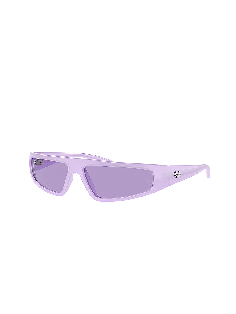 Unisex RB4432 IZAZ 67581A Gläser SONNENBRILLEN Injiziert Violett Violett Geometrisch Normal