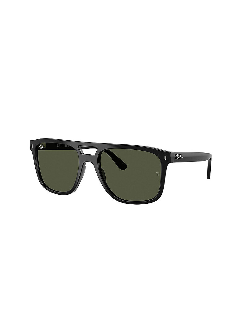 Ray - Ban Unisex Ray - Ban RB2213 901/31 Sonnenbrillen Acetat Schwarz Grün G15 Quadratisch Normal