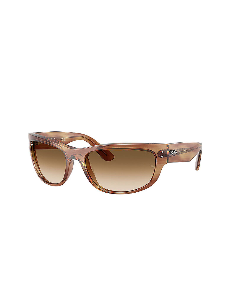Ray - Ban Unisex Ray - Ban RB2289 MEGA BALORAMA 140351 Sonnenbrillen Acetat Schildkröte Braun Pillow Normal Schattiert