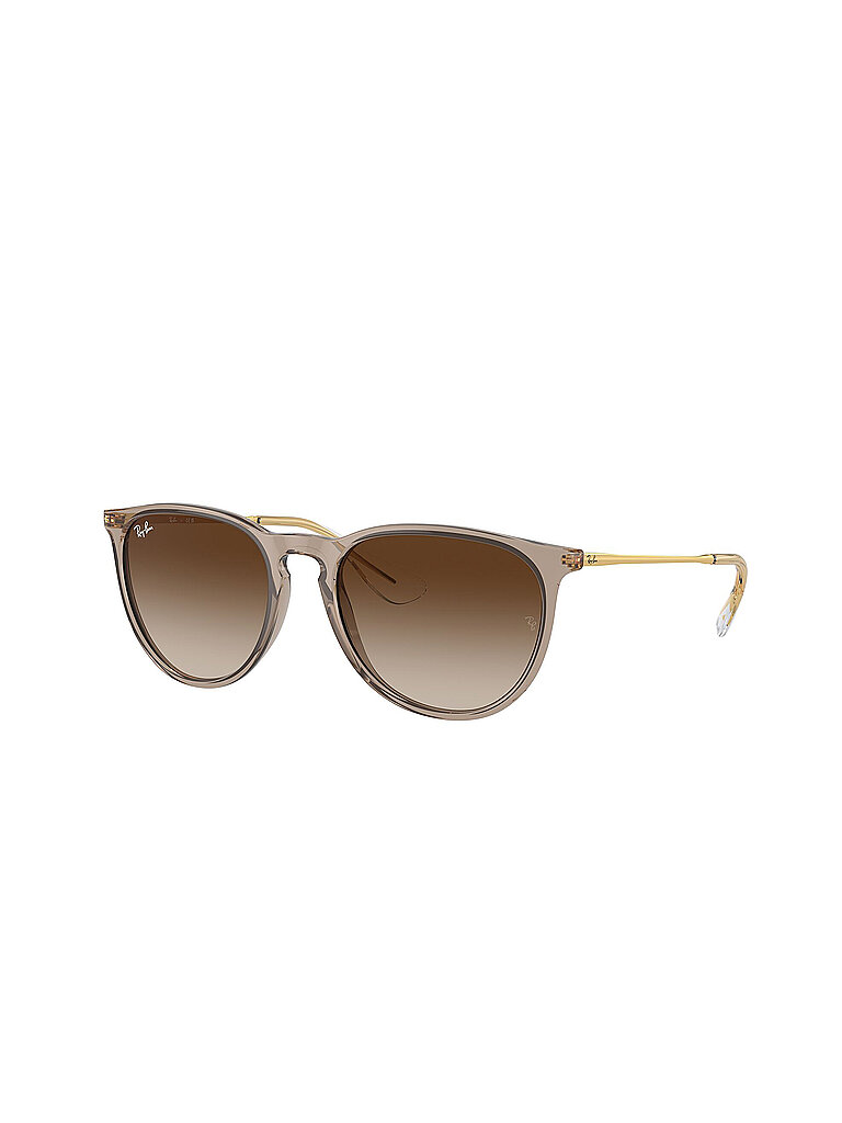 Ray - Ban Damen Ray - Ban RB4171 ERIKA 674413 Sonnenbrillen Injiziert Braun Braun Pantos Normal Schattiert