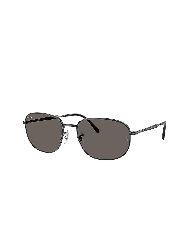 Ray - Ban Unisex Ray - Ban RB3754 002/B1 Sonnenbrillen Metall Schwarz Grau Pillow Normal