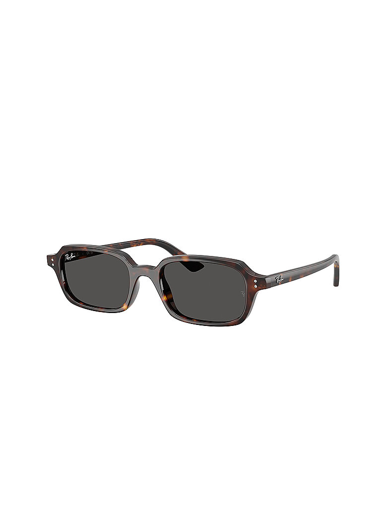 Ray - Ban Unisex Ray - Ban RB4455 ZURI 135987 Sonnenbrillen Injiziert Schildkröte Grau Pillow Normal