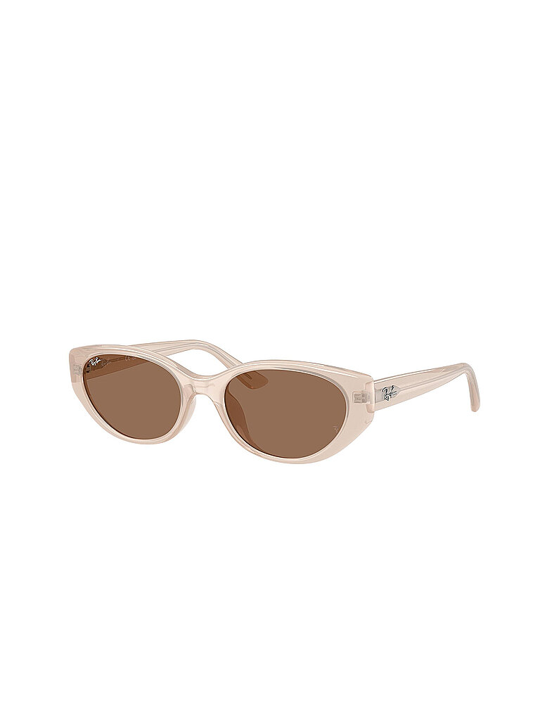 Ray - Ban Unisex Ray - Ban RB4457D 678673 Sonnenbrillen Injiziert Braun Braun Pillow Normal