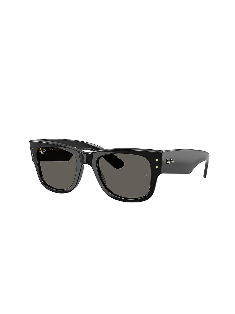 Ray - Ban Unisex Ray - Ban A$AP ROCKY RB0840S MEGA WAYFARER 6826J5 Sonnenbrillen Acetat Schwarz  Quadratisch Normal
