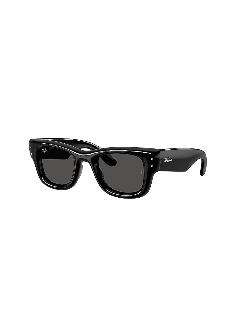 Ray - Ban Unisex Ray - Ban A$AP Rocky RB4940 WAYFARER PUFFER 601/87 Sonnenbrillen Nylon Schwarz Schwarz Quadratisch Normal
