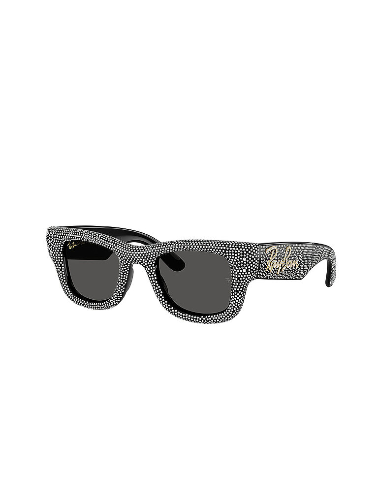 Ray - Ban Unisex Ray - Ban A$AP Rocky RB4940BP WAYFARER PUFFER 686587 Sonnenbrillen Nylon Schwarz  Quadratisch Normal