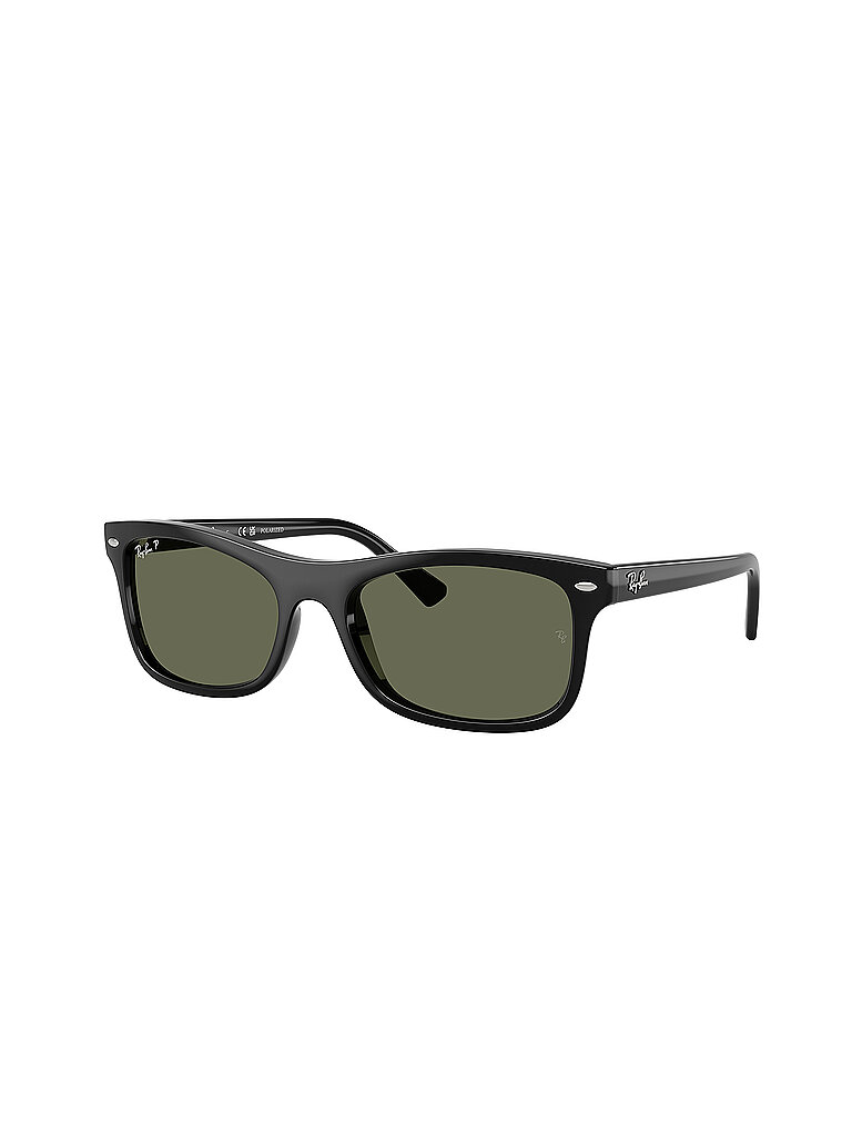 Ray - Ban Unisex Ray - Ban RB2226 901/58 Sonnenbrillen Acetat Schwarz Grün Quadratisch Polarisiert