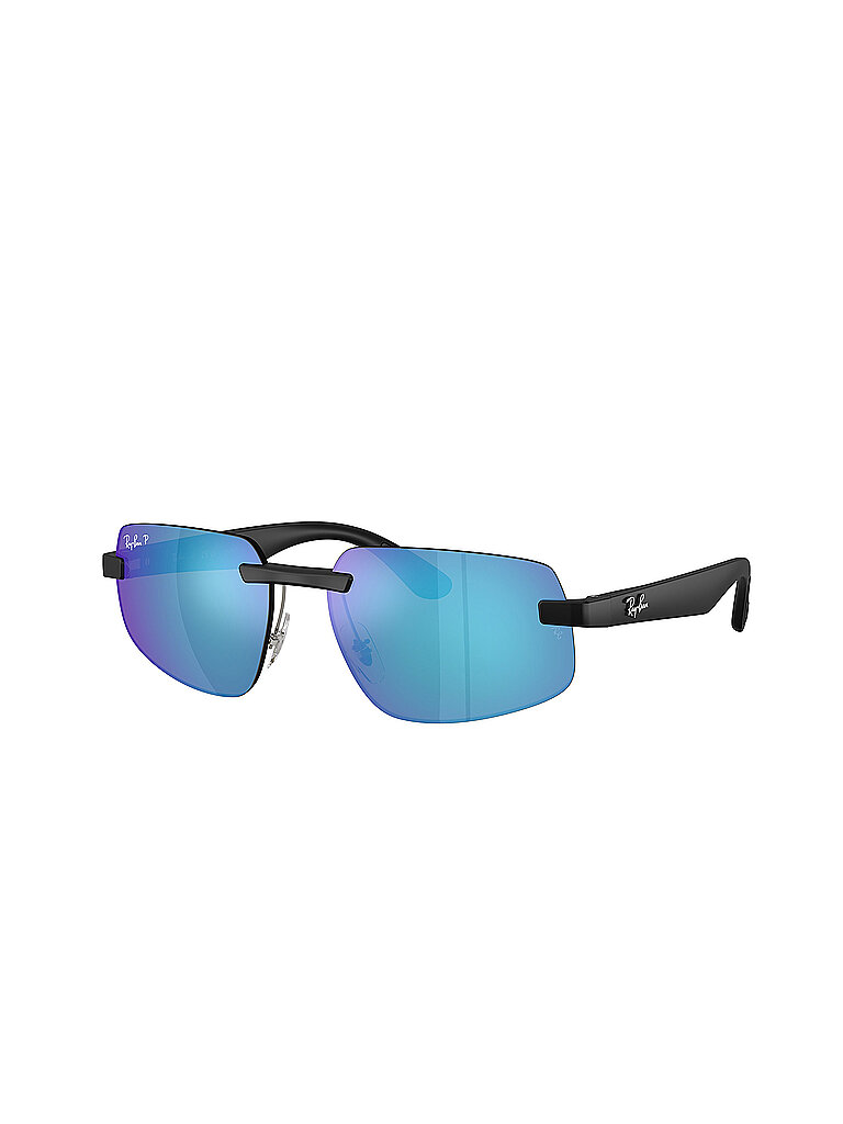 Ray - Ban Unisex Ray - Ban RB4475CH 601SA1 Sonnenbrillen Spähen Schwarz Grün Geometrisch Polarisiert