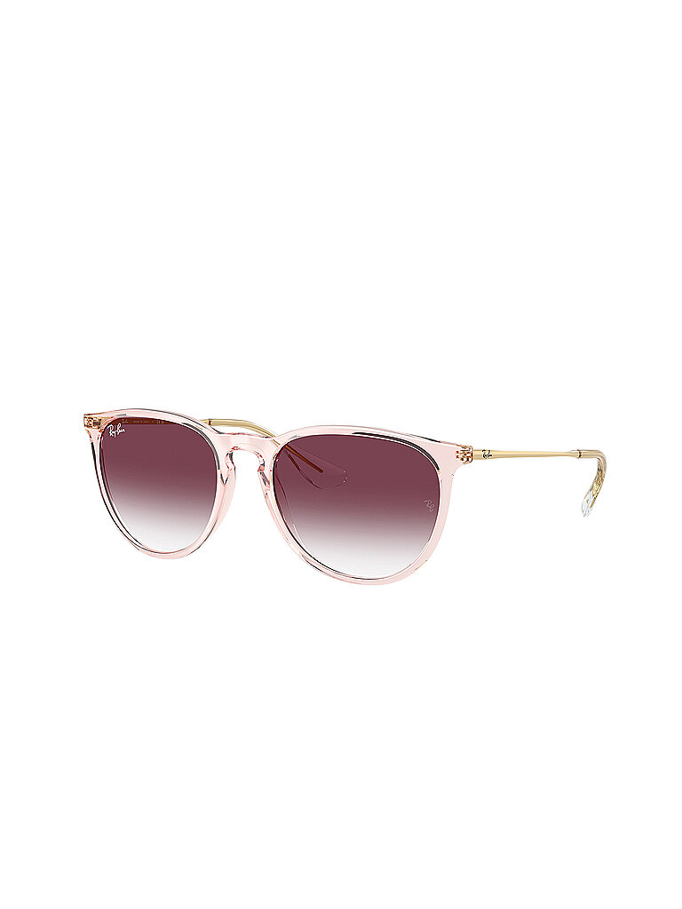 Ray - Ban Damen Ray - Ban RB4171 ERIKA 67428H Sonnenbrillen Nylon Rosa Violett Pantos Normal Nuanciert
