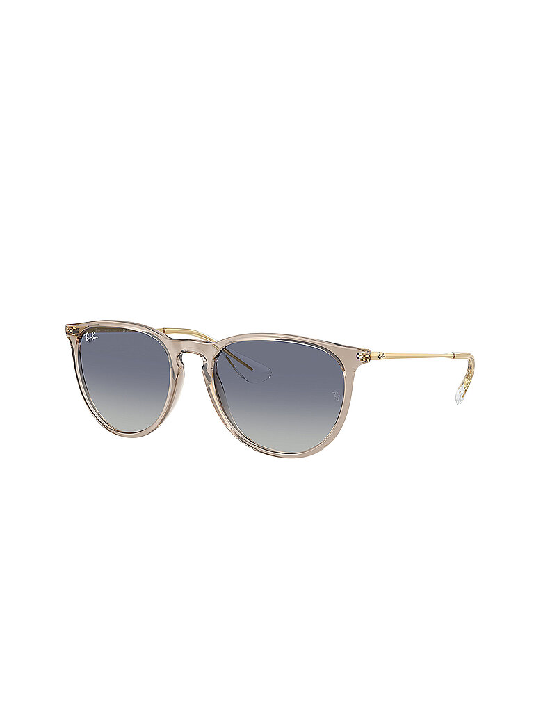 Ray - Ban Damen Ray - Ban RB4171 ERIKA 67444L Sonnenbrillen Nylon Braun Grau Pantos Normal Nuanciert