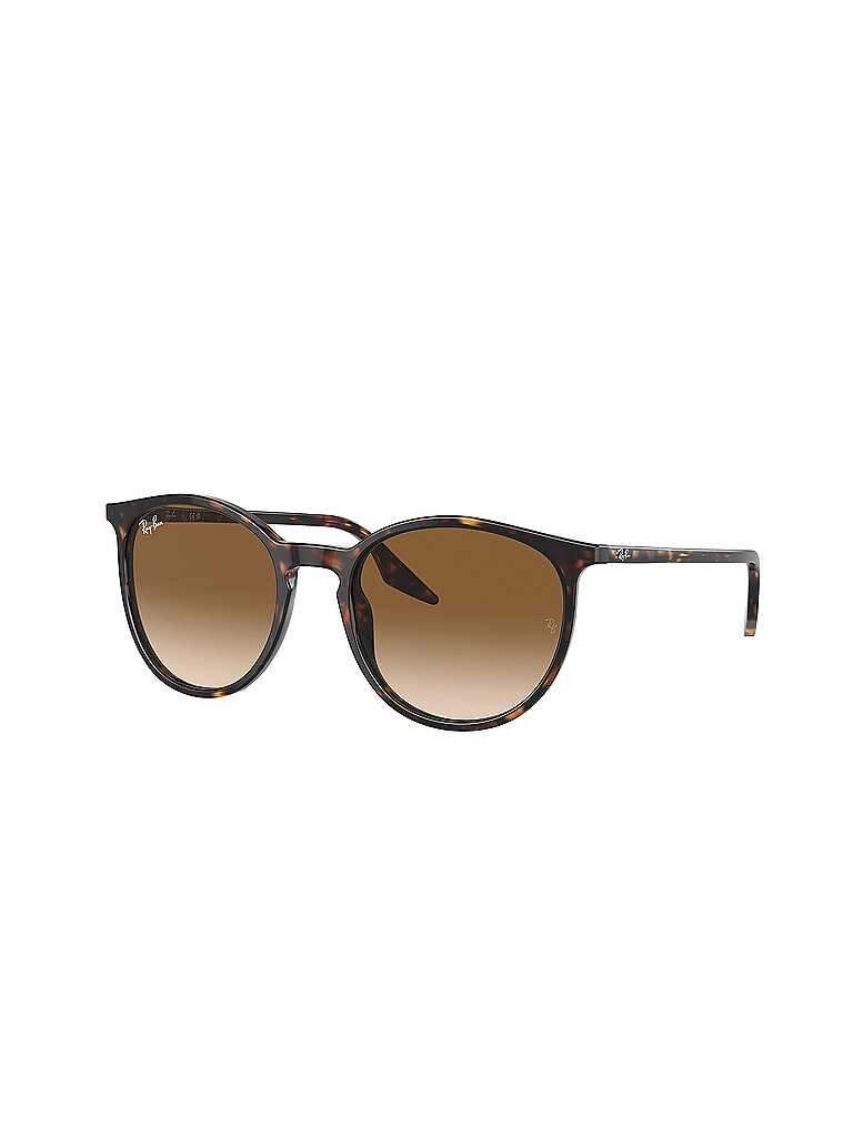 Ray - Ban Unisex Ray - Ban RB2204 902/51 Sonnenbrillen Acetat Schildkröte Braun Pantos Normal Schattiert
