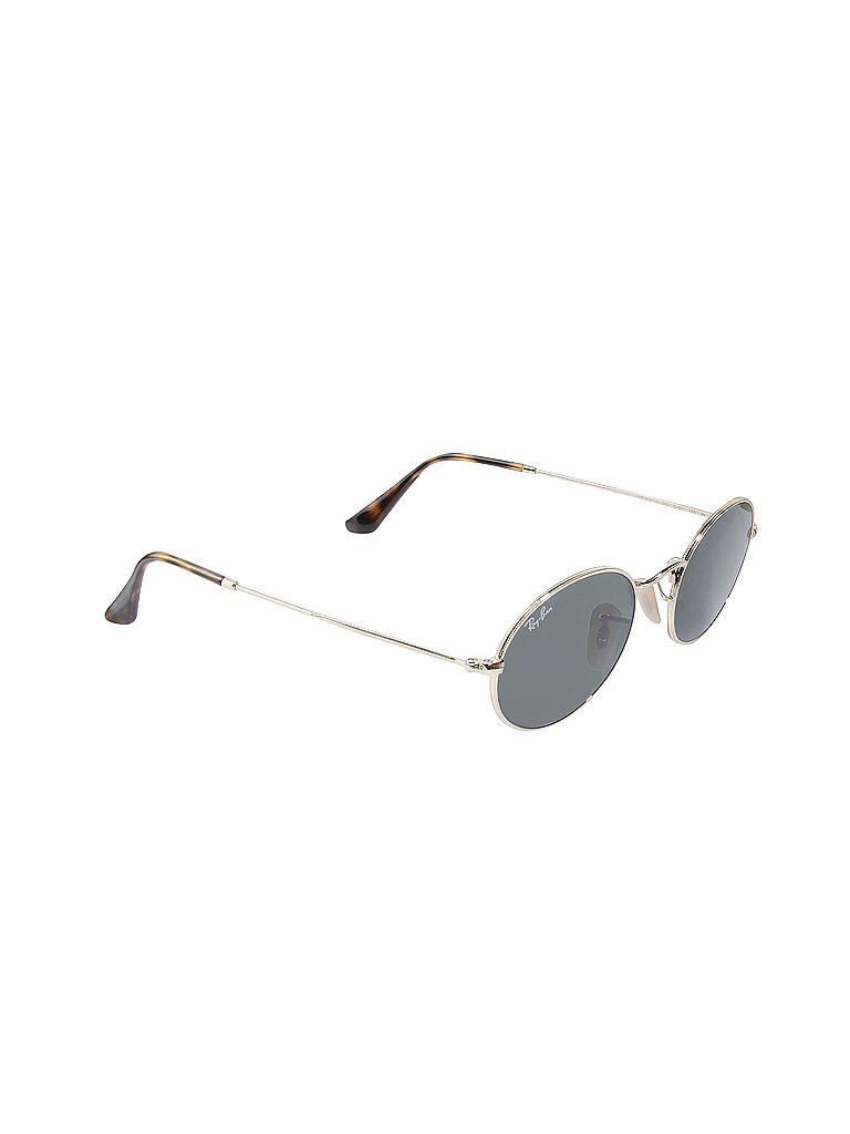 RAY BAN | Sonnenbrille "Oval Flat Lenses" 3547N/51 (001) | transparent