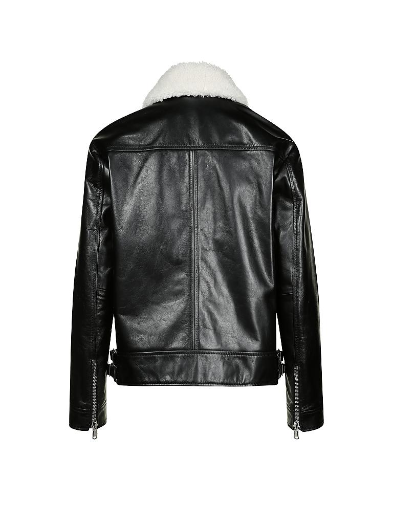 RED VALENTINO | Lederjacke  | 