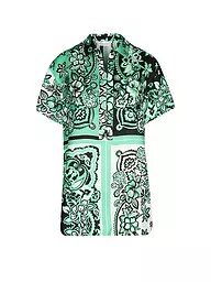 RED Valentino | Seidenbluse | grün