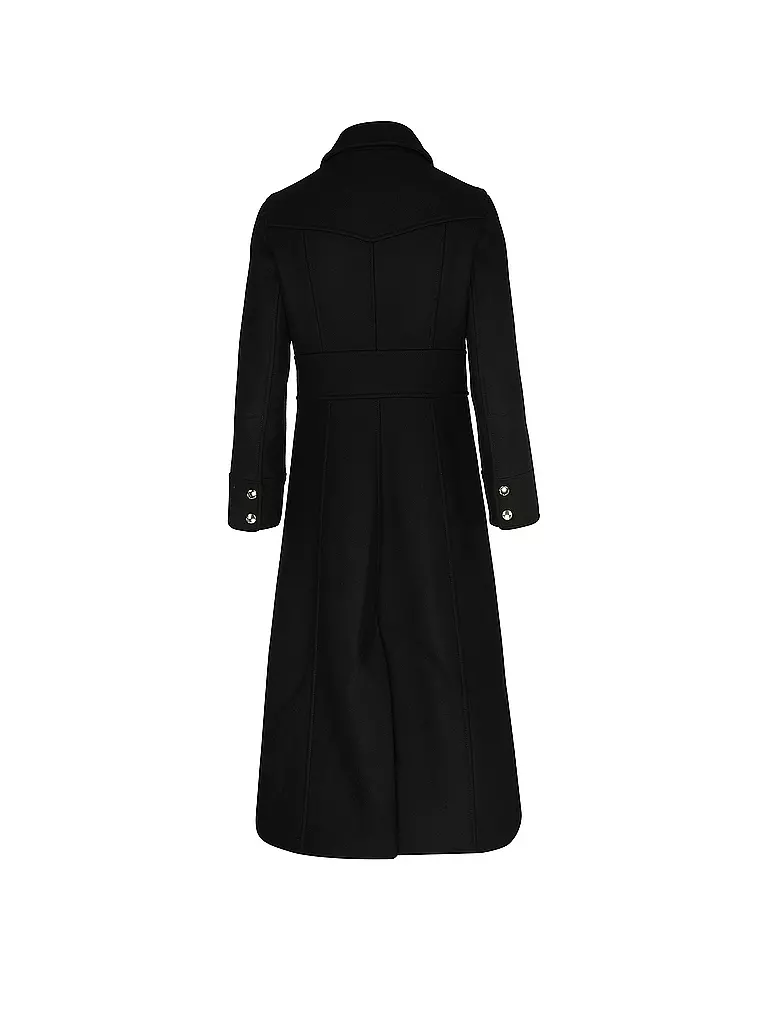 RED Valentino | Wollmantel | schwarz
