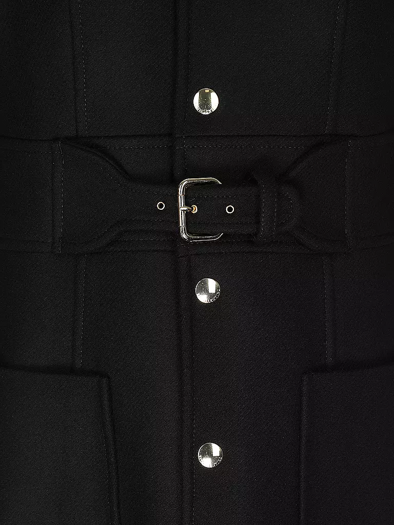 RED Valentino | Wollmantel | schwarz