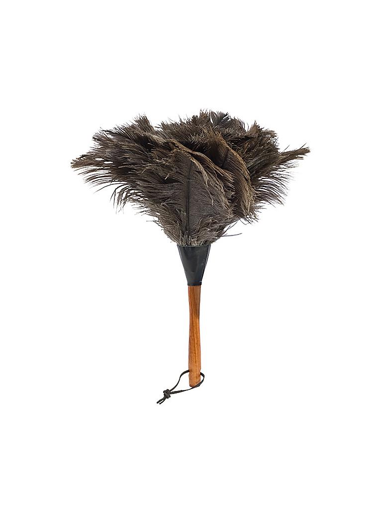 Straußenfedern-Wedel Mit Holzgriff – 80 Cm Langer Staubwedel Für Feinen Staub