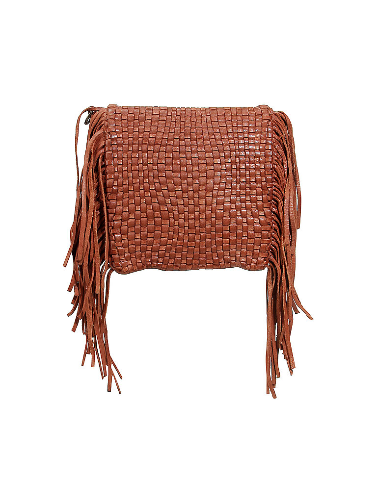 REHARD Ledertasche - Umhängetasche Weave Family orange