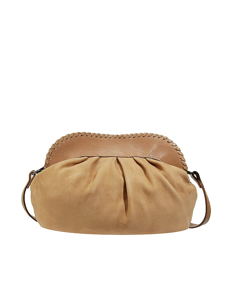 REHARD Ledertasche - Umhängetasche Nabuk Family gelb