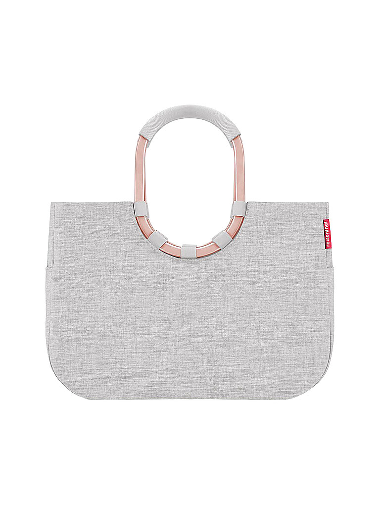 REISENTHEL Tasche - Loopshopper Large Frame Twist Sky Rose hellgrau