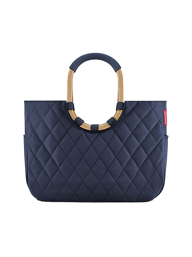 REISENTHEL Tasche - Loopshopper Large Frame Midnight Gold dunkelblau
