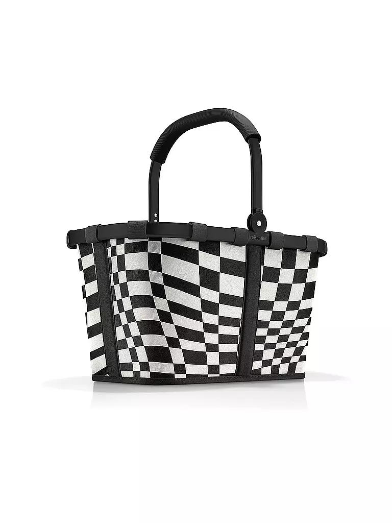 REISENTHEL | Carrybag OP-ART Weiss / Schwarz | weiss