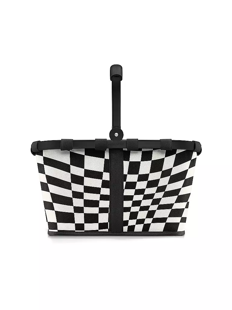 REISENTHEL | Carrybag OP-ART Weiss / Schwarz | weiss