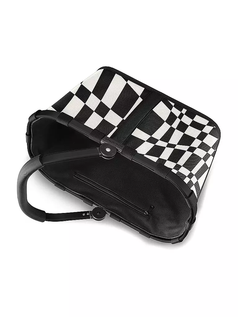 REISENTHEL | Carrybag OP-ART Weiss / Schwarz | weiss